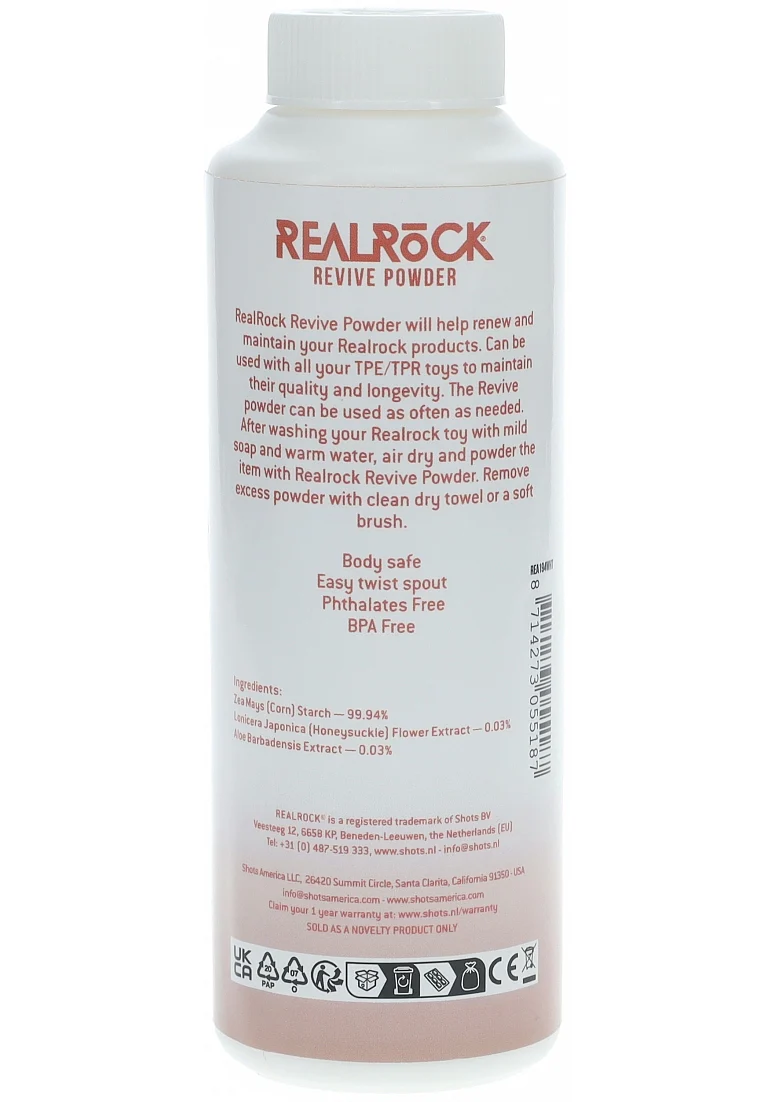 Real Rock Revive - TPE Toy Reviving Powder 4oz - Image 2
