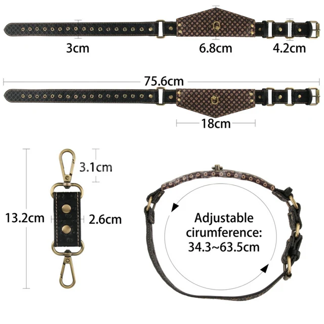 Rebellion Reign Designer Thigh Cuffs Set - Image 9