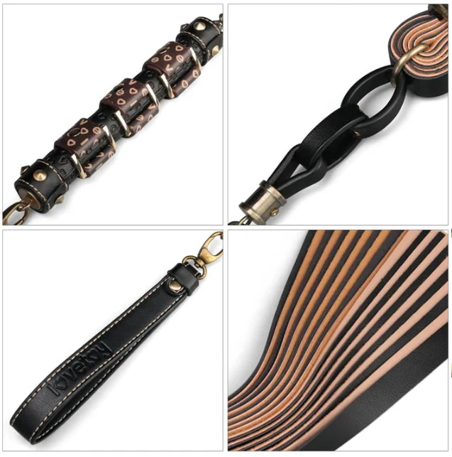 Rebellion Reign 23.5" Flogger in Vegan Leather - Image 4