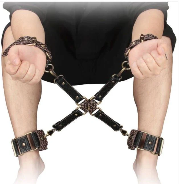 Rebellion Reign Hogtie Set in Vegan Leather - Image 3