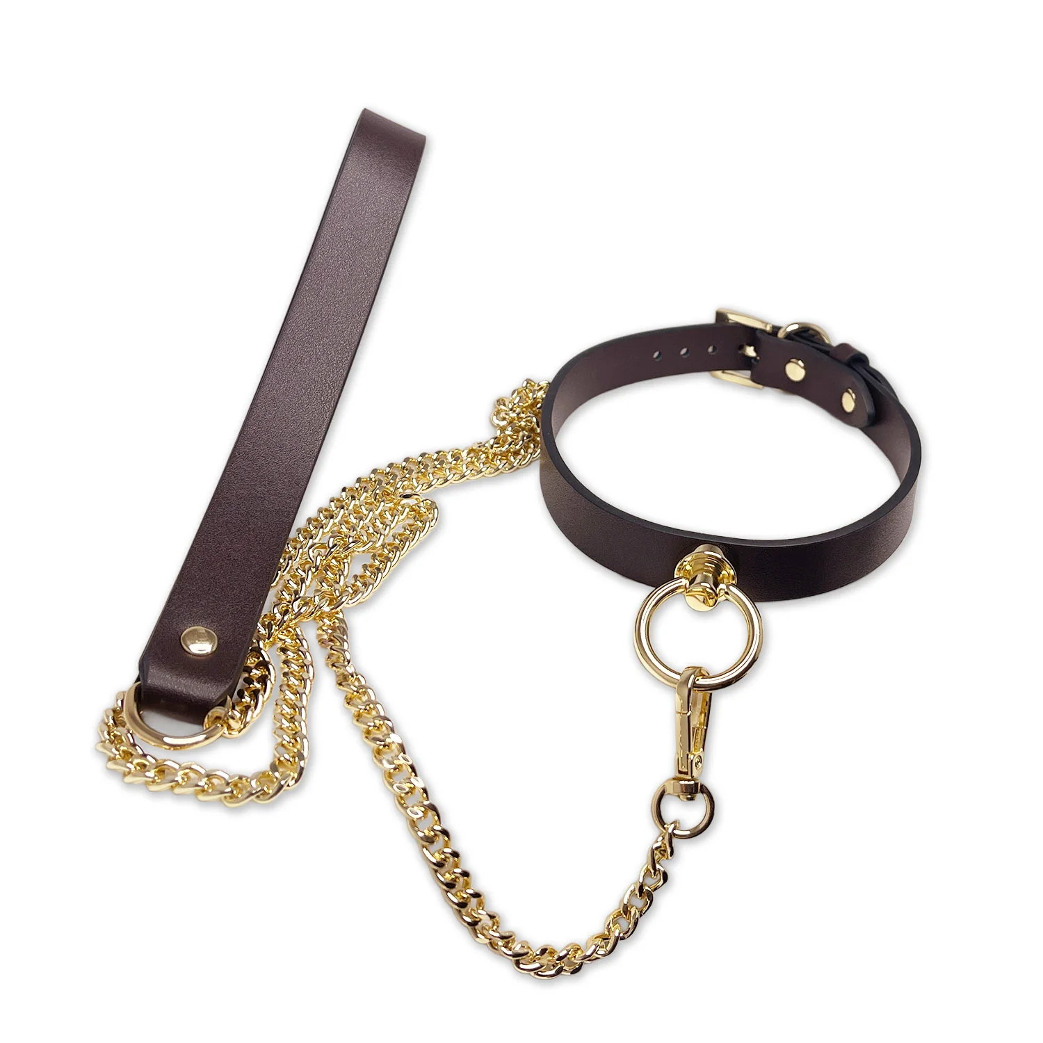 Rich Brown Bondage Kit with Overnight Bag by Fetish Pleasure Play - Image 4