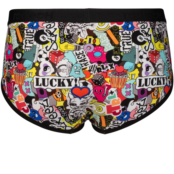RodeoH Unisex Multi Colored Magic 8 Ball Shift Packer Brief - Image 2