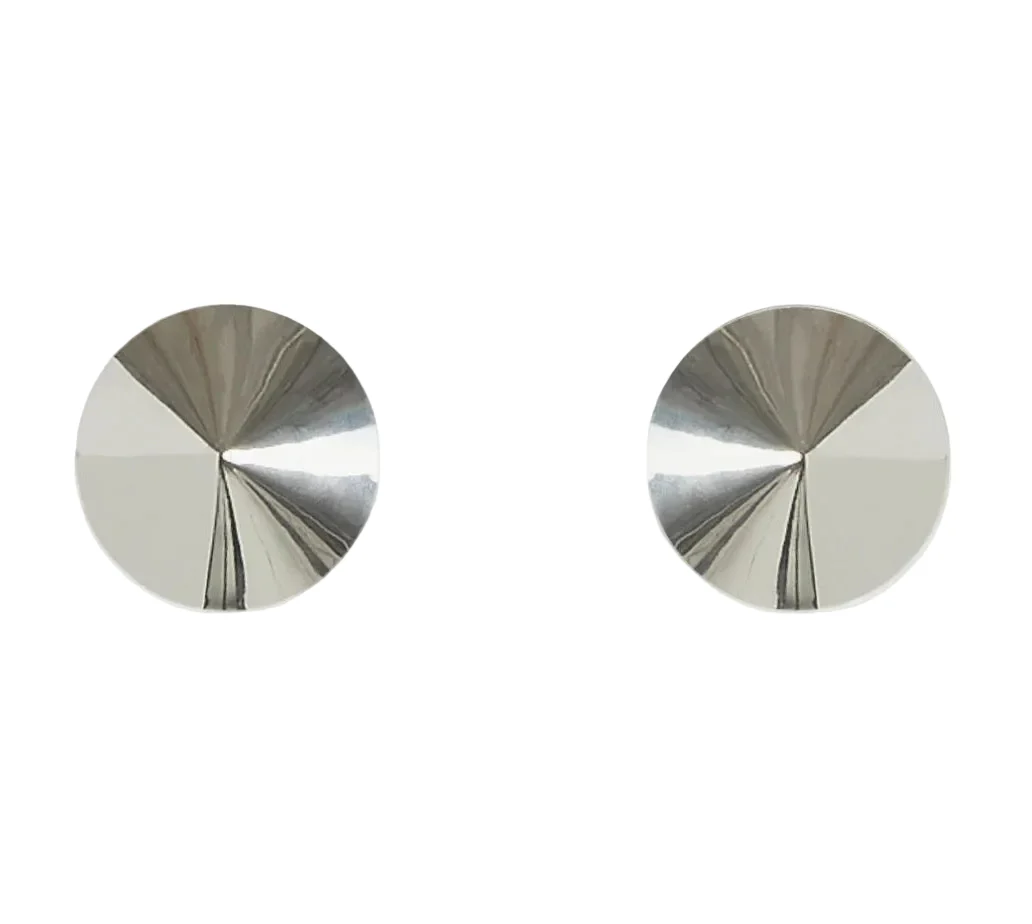 Round Metal Cone Pasties, Silver