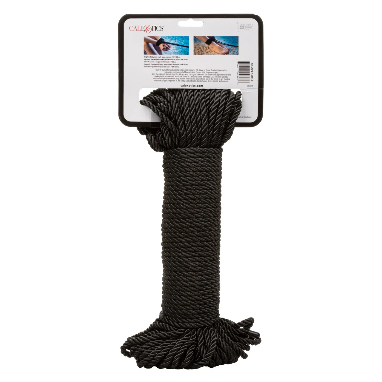 Scandal BDSM 50m Rope - Black - Image 7
