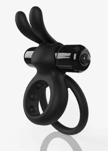 Screaming O 4B Ohare Vibrating Rabbit Cock Ring - Black - Image 4