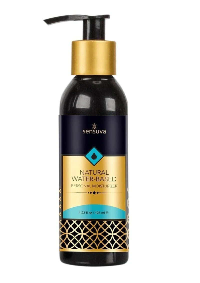 Sensuva Natural Water Based Lubricant - 4 oz