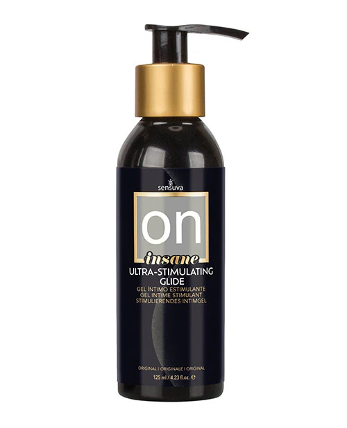 Sensuva ON Insane Ultra-Stimulating Arousal Hybrid Lubricant 4.23oz