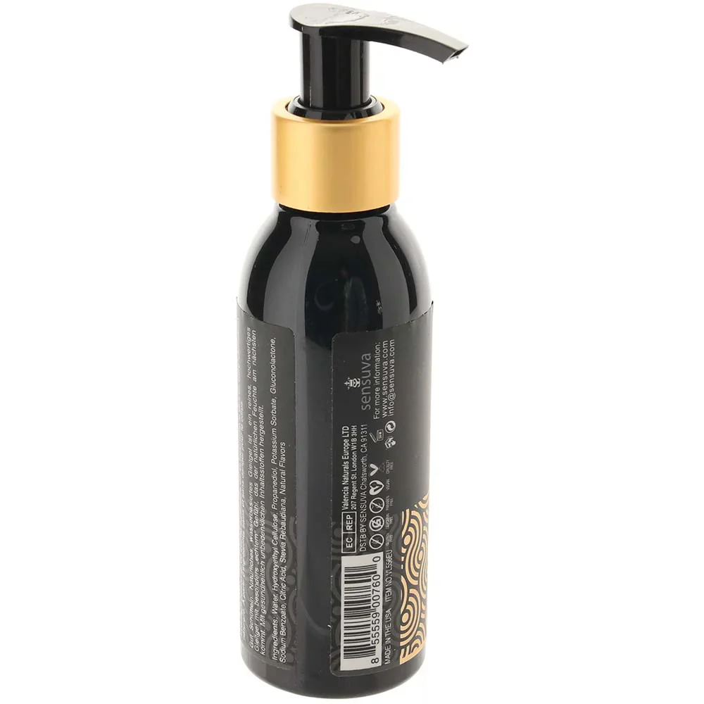 Sensuva Ultra Thick Water Based Personal Lubricant 4.23oz - Image 4