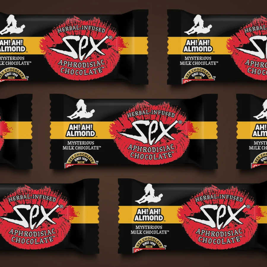 Almond Sex Chocolate Herbal Infused Aphrodisiac Treat - 1 Piece - Image 2