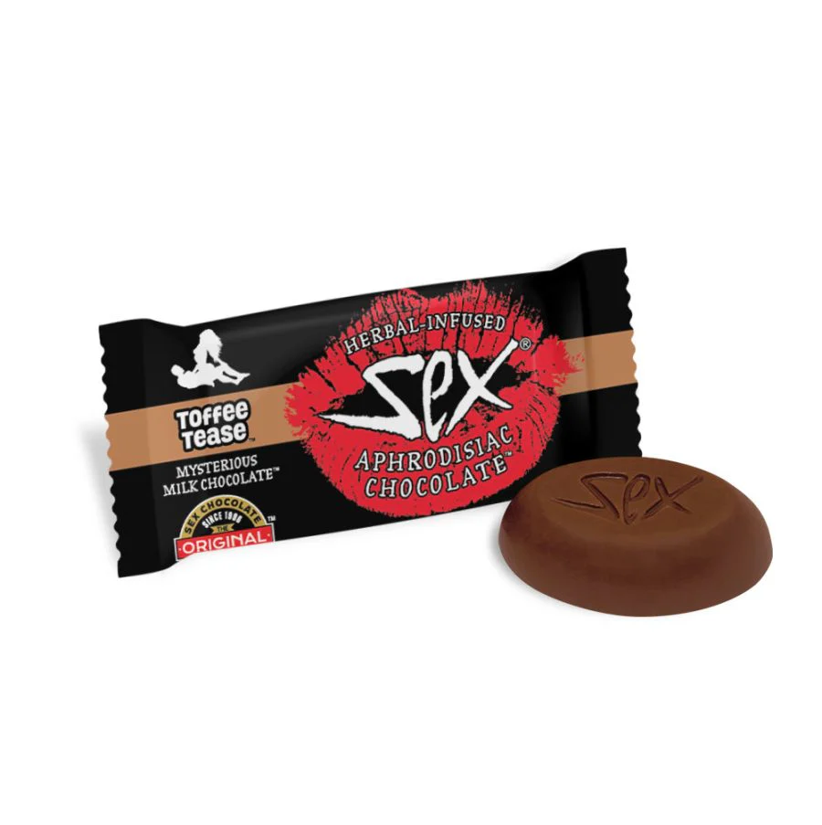 Toffee Sex Chocolate Herbal Infused Aphrodisiac Treat - 1 Piece