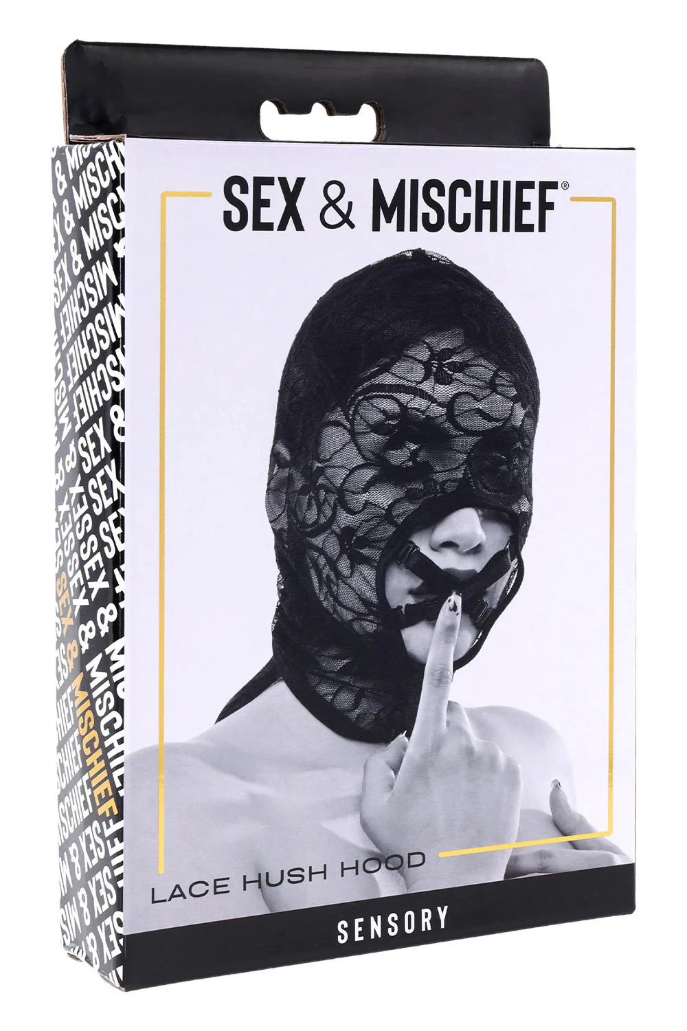 Sex & Mischief Lace Hush Hood - Image 5