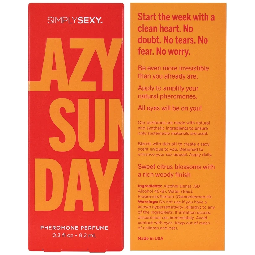 Simply Sexy Lazy Sunday Pheromone Perfume 0.3oz - Image 3