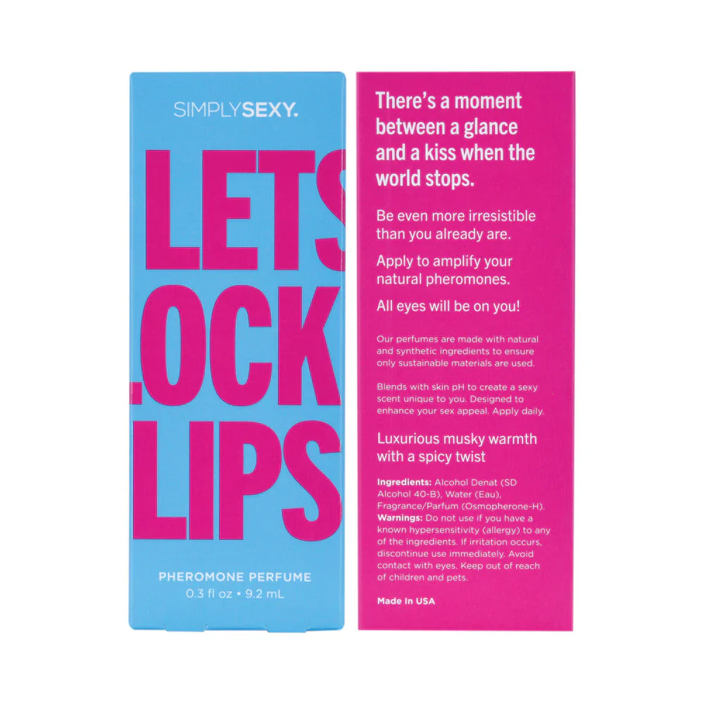 Simply Sexy Lets Lock Lips Pheromone Perfume Spray, .3oz - Image 3