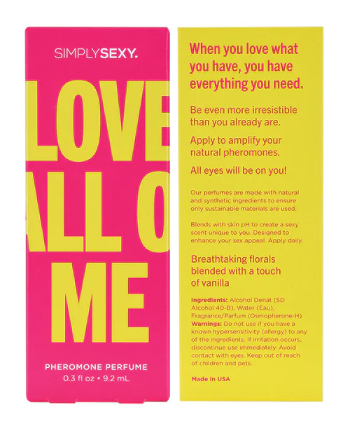 Simply Sexy Love All Of Me Pheromone Perfume Spray, .3oz - Image 3