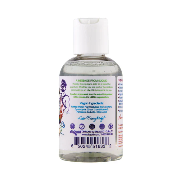 Sliquid Sparkle Pride Water-Based Lube - 4.2oz - Image 2