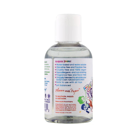Sliquid Sparkle Pride Water-Based Lube - 4.2oz - Image 3