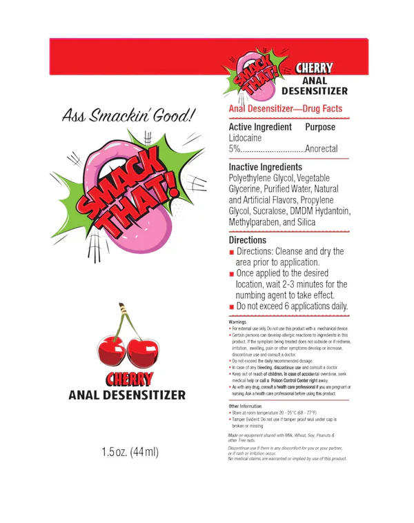 Smack That Cherry Anal Desensitizer 1.5oz - Image 3