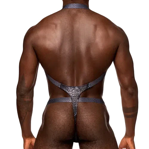 S'naked Harness Sling Thong, Black - Image 2