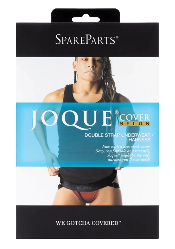 Spare Parts Size A Joque Underwear Strap-On and Packer Harness in Purple - Image 10