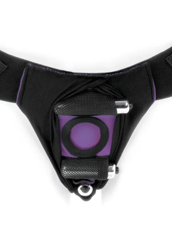 Spare Parts Size B Joque Underwear Strap-On and Packer Harness in Purple - Image 3