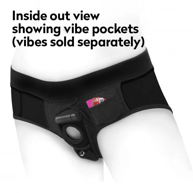 SpareParts Tomboi Harness Black/Black - Large - Image 5