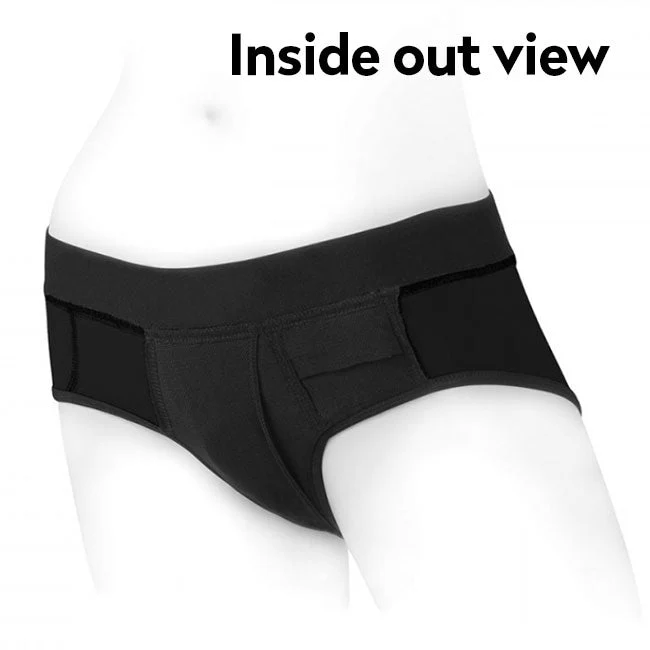 SpareParts Tomboi Harness Black/Black - Medium - Image 4