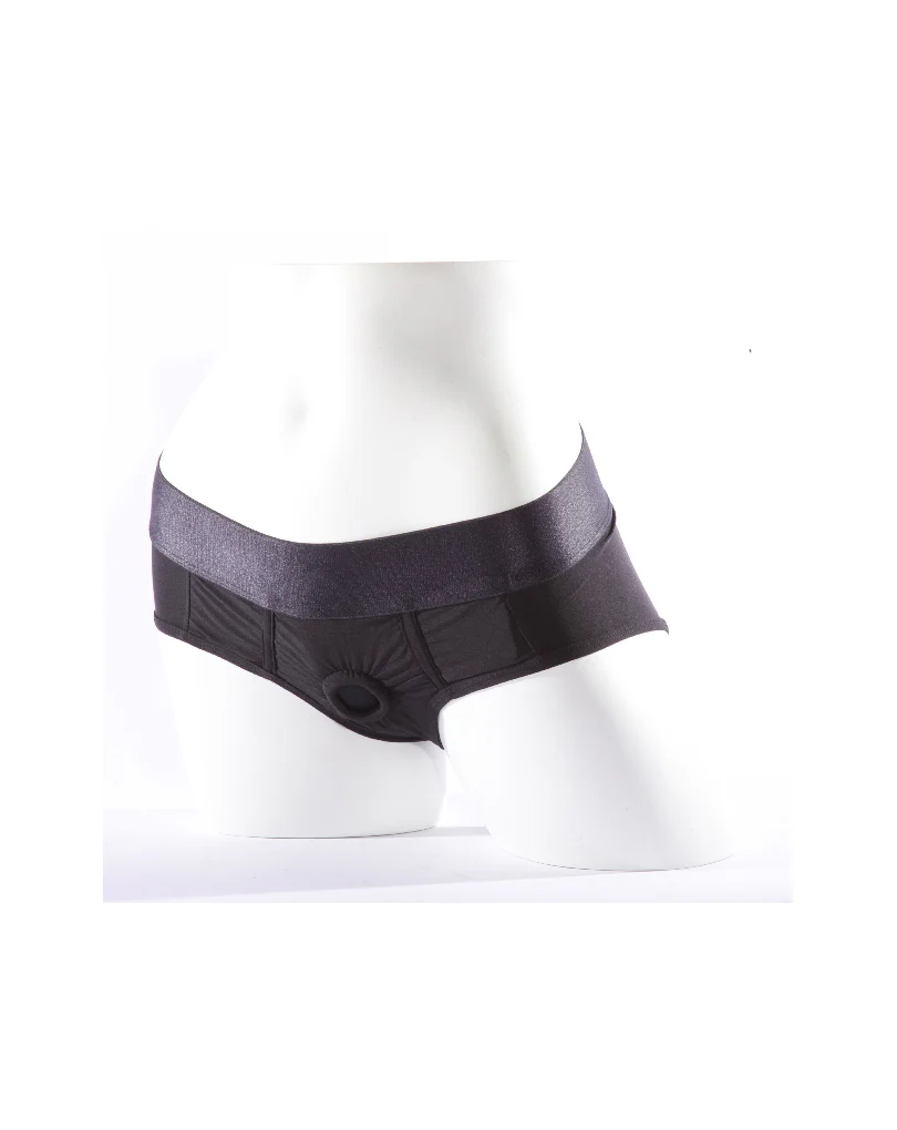 SpareParts Tomboi Harness Black/Black - Small - Image 3