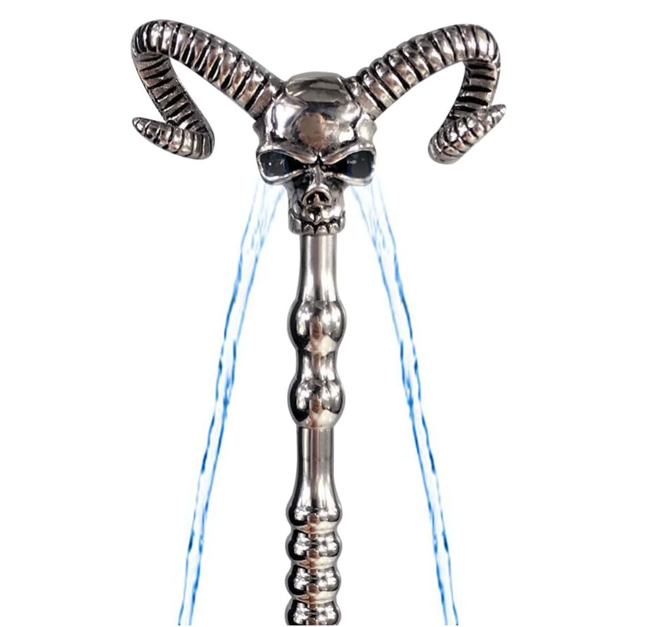 STAINLESS STEEL HOLLOW SKULL URETHRAL SOUND PENIS PLUG - Image 6