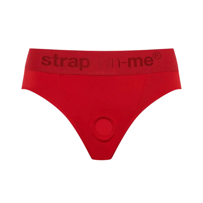 Strap-On-Me Unique Lingerie Harness, Red, O/S