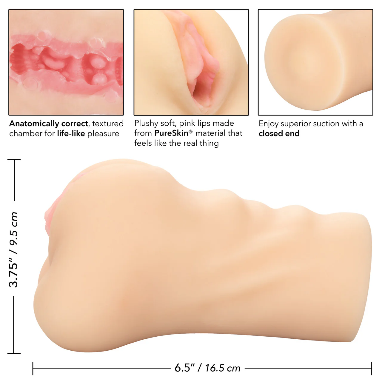 Stroke It Pussy - Ivory - Image 3