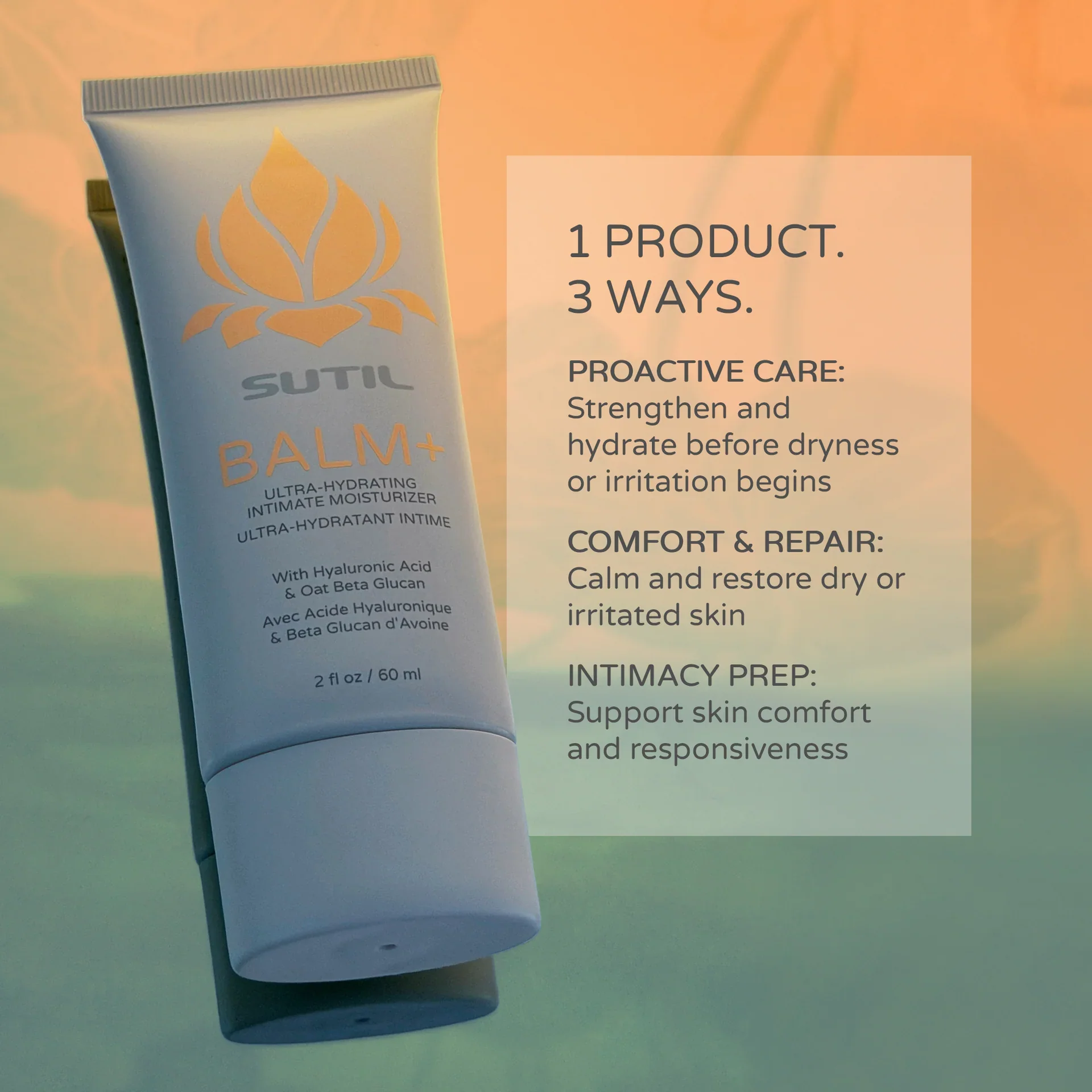 SUTIL BALM+ Intimate Moisturizer 2oz - Image 6