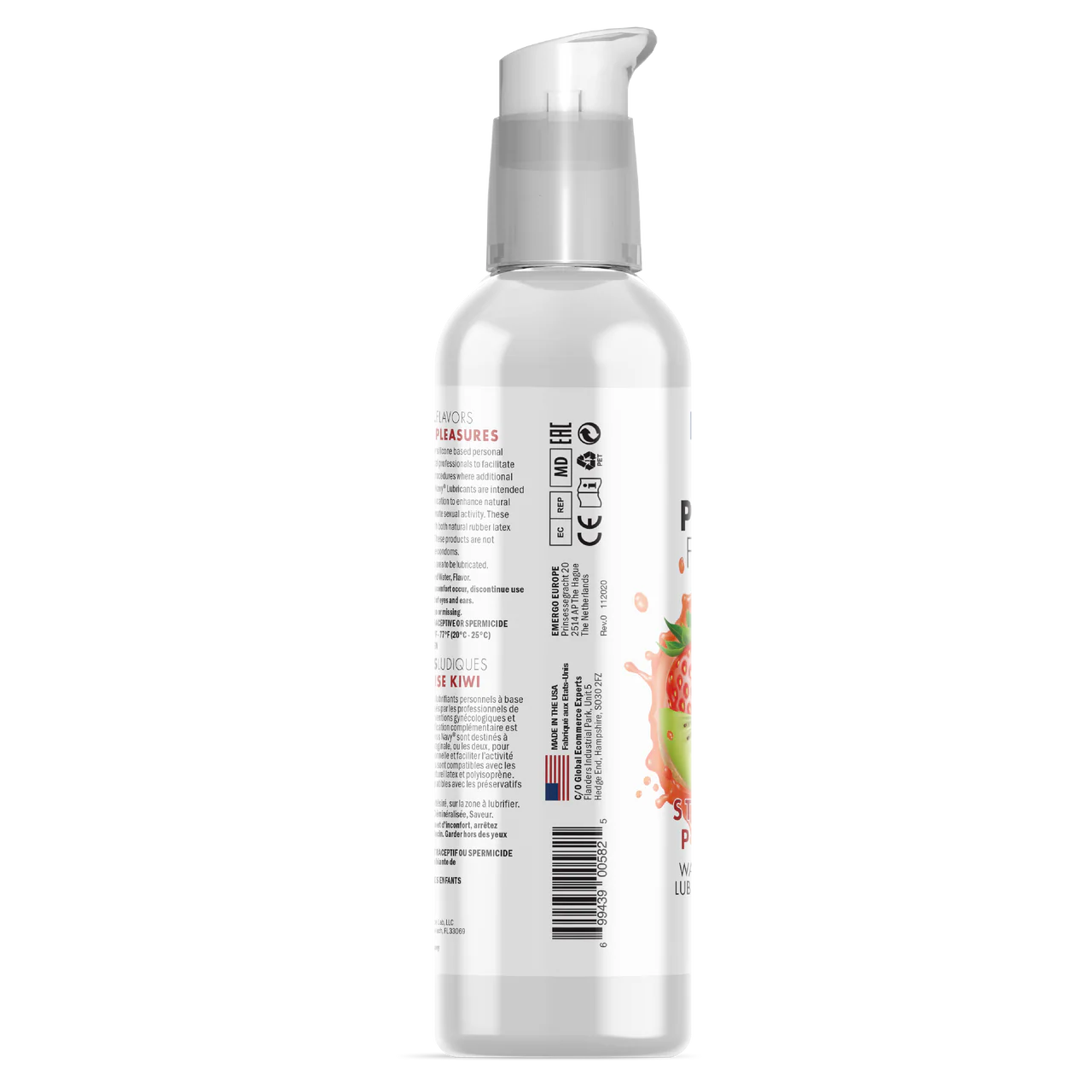 Swiss Navy 4 In 1 Playful Flavors Strawberry Kiwi Pleasure Lube - 4 oz - Image 3