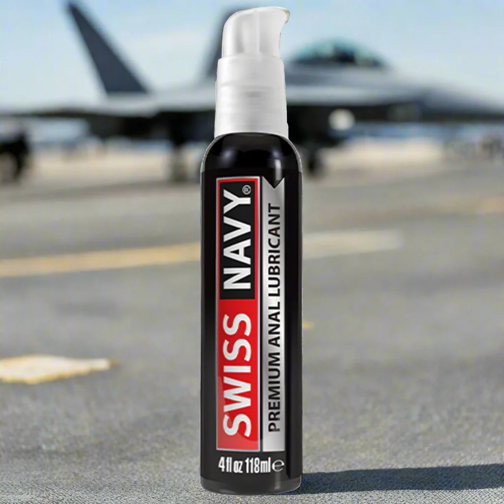 Swiss Navy Premium Anal Silicone Lubricant - 4 oz - Image 2