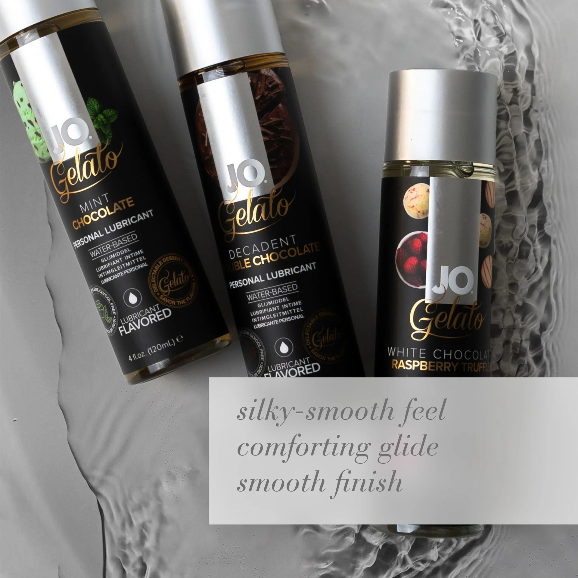 JO Gelato Mint Chocolate Flavored Lubricant - 1 oz - Image 3