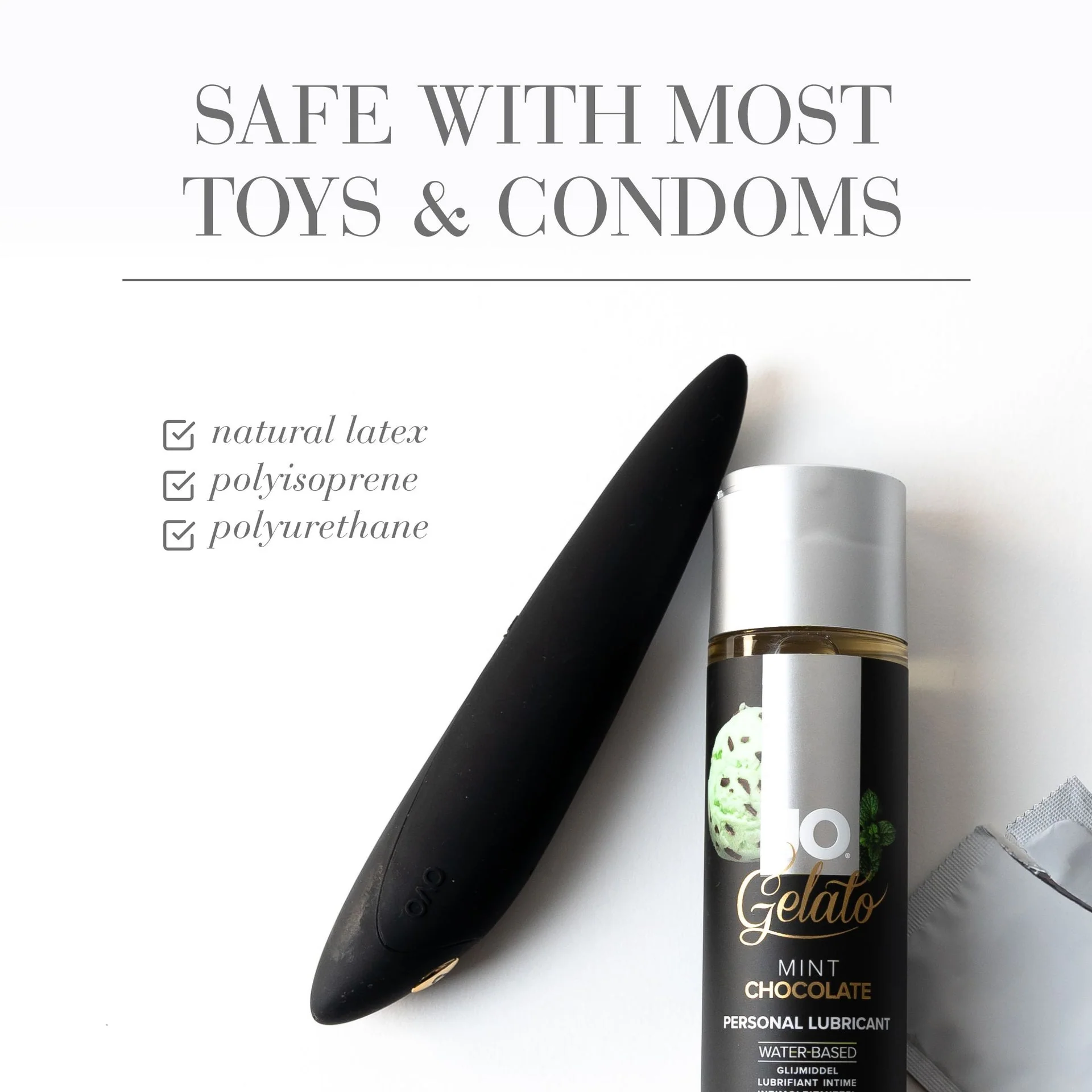 JO Gelato Mint Chocolate Flavored Lubricant - 1 oz - Image 4