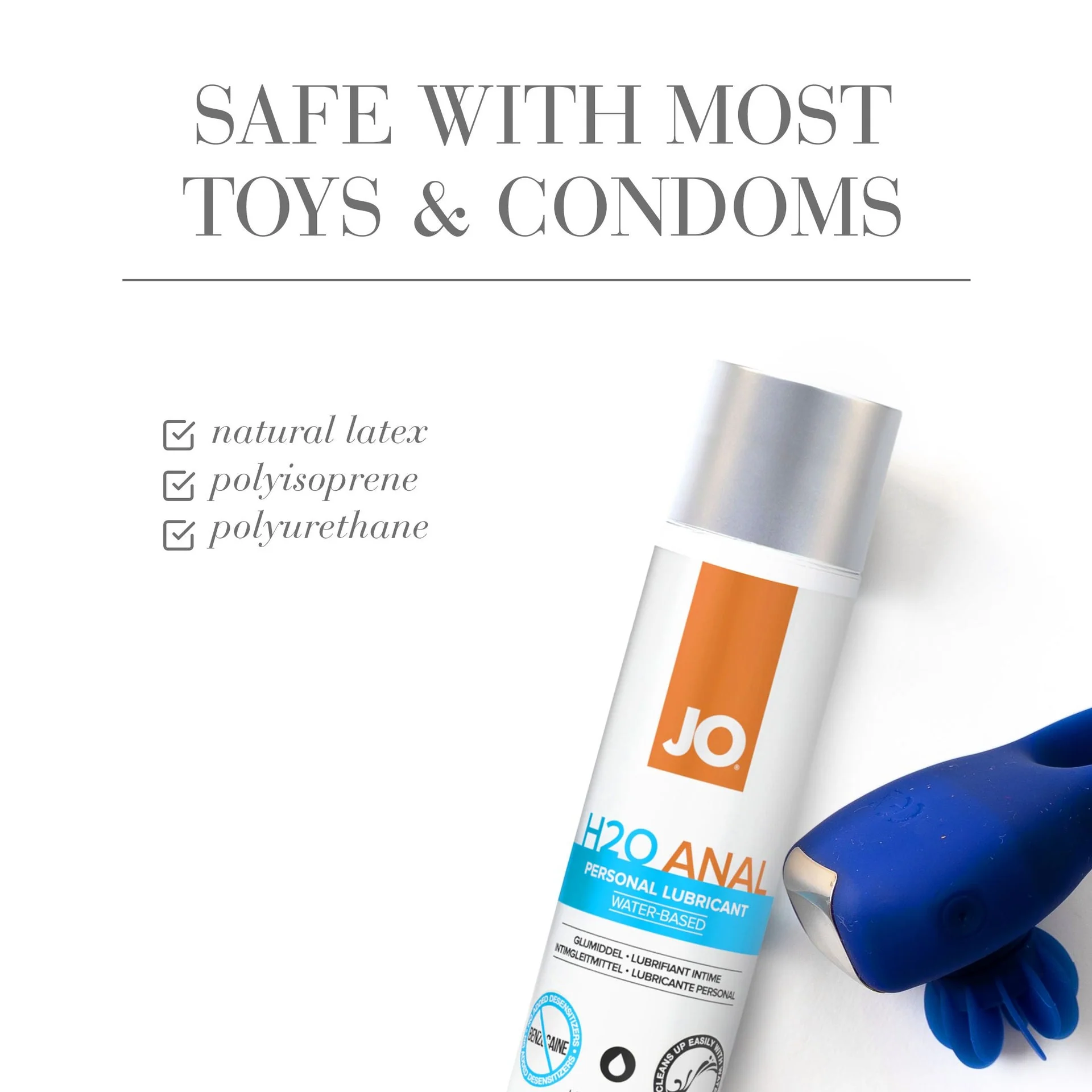 JO H2O Anal Original Lube - 4 oz - Image 4