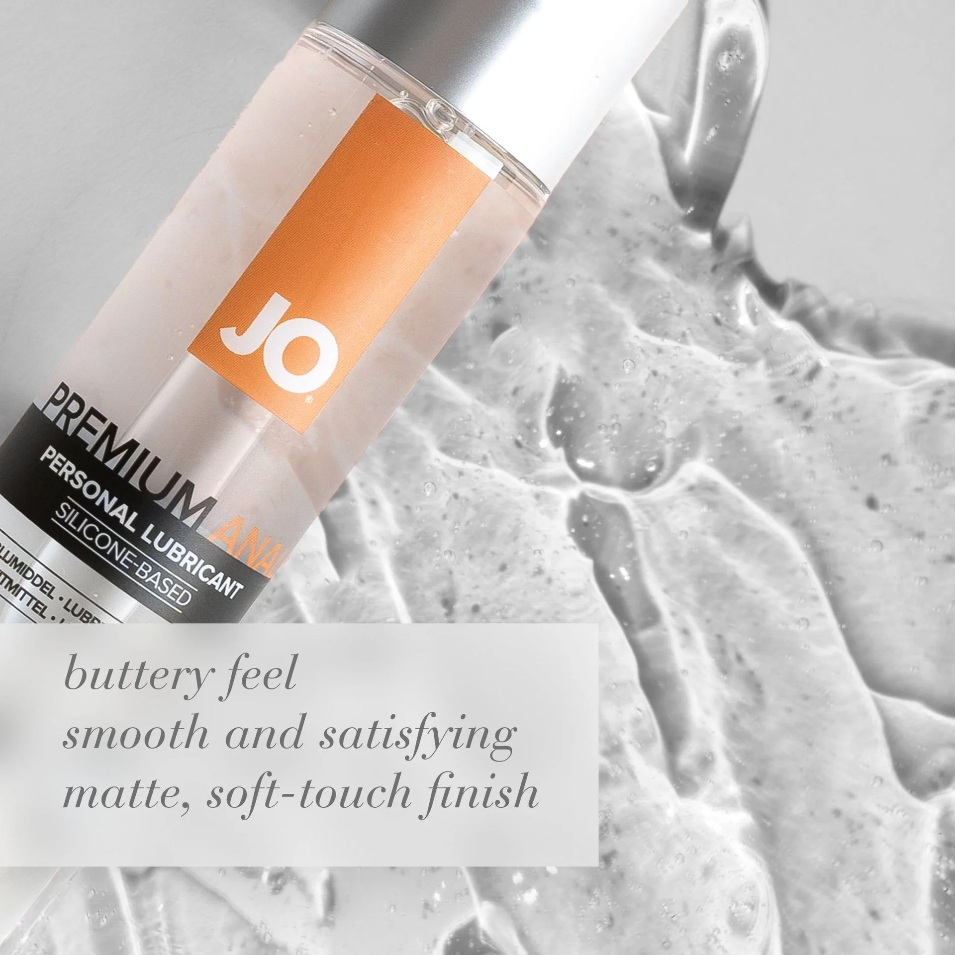 JO Premium Anal Original Silicone Lubricant - 4 oz - Image 3
