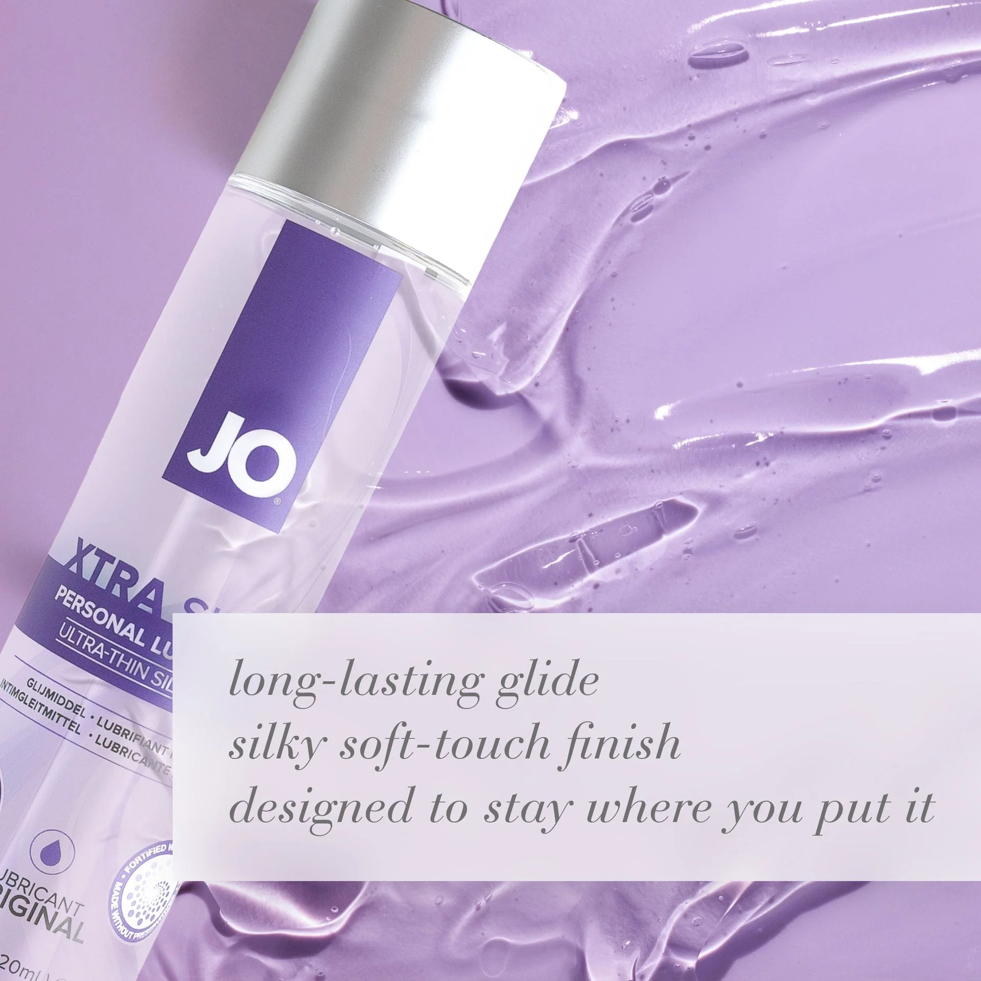 JO Xtra Silky Silicone Lube - 1oz - Image 3