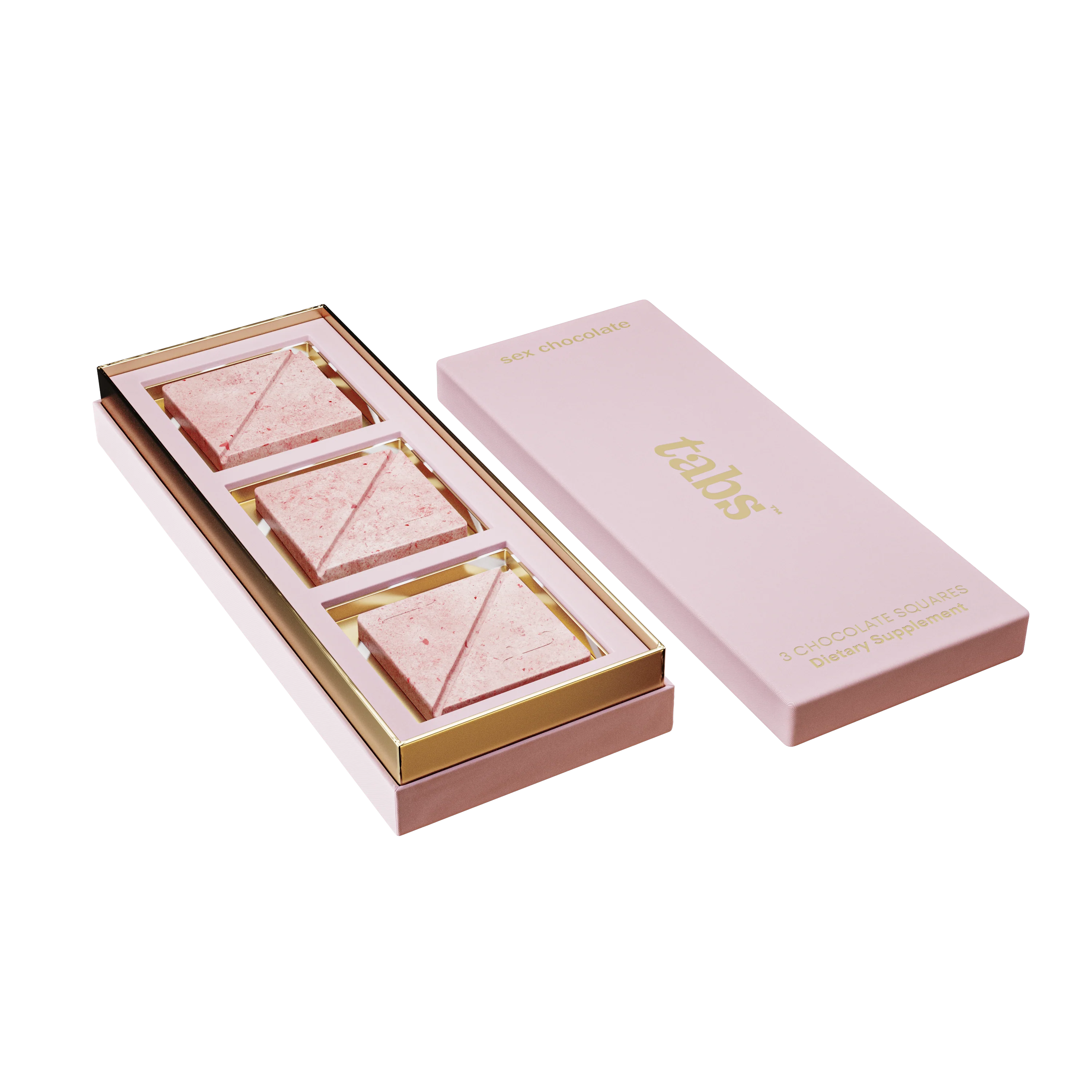 Tabs Sex Chocolate - Decadent Cherry Rose White Chocolate - Image 5
