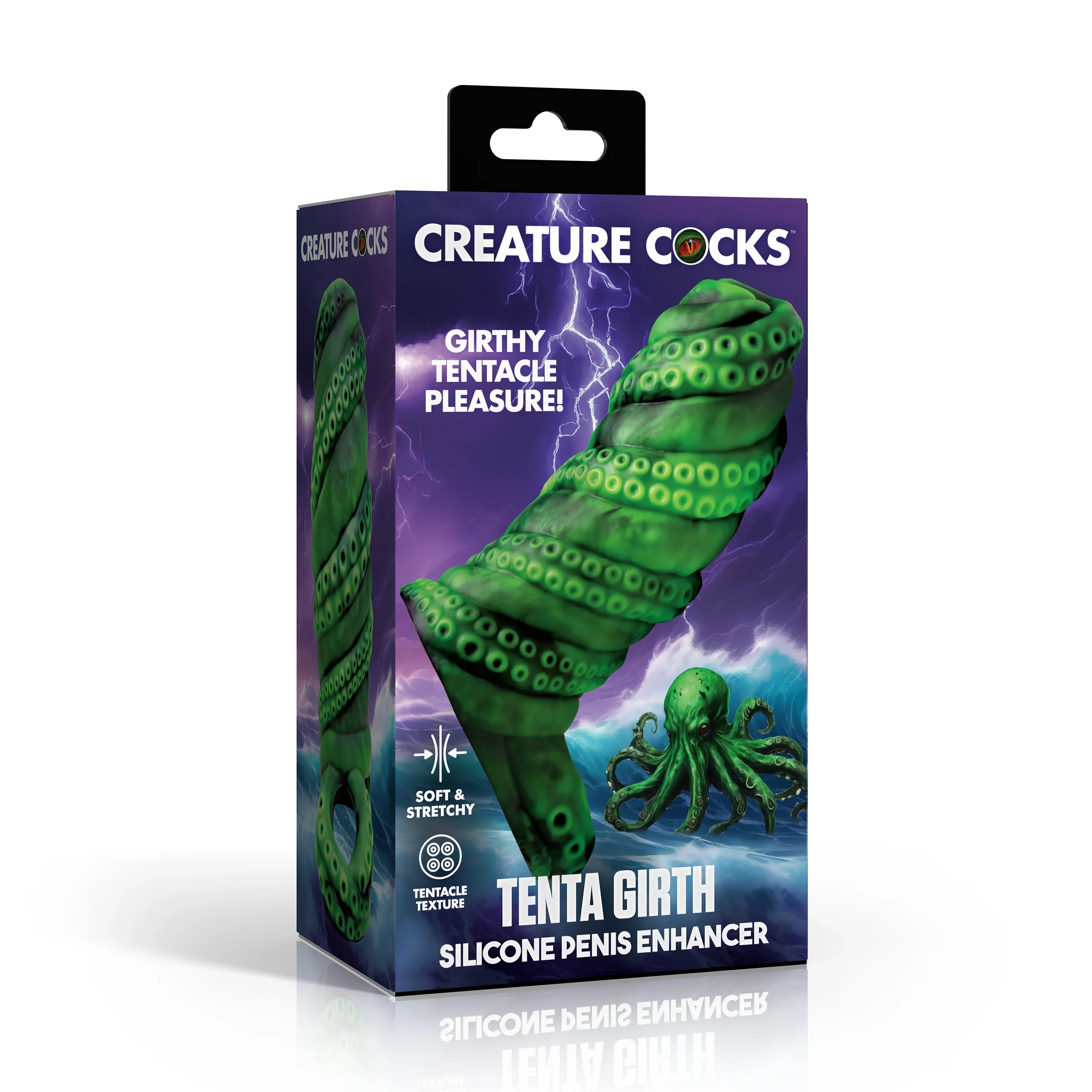 Tenta Girth Silicone Penis Enhancer by Creature Cocks - Image 2