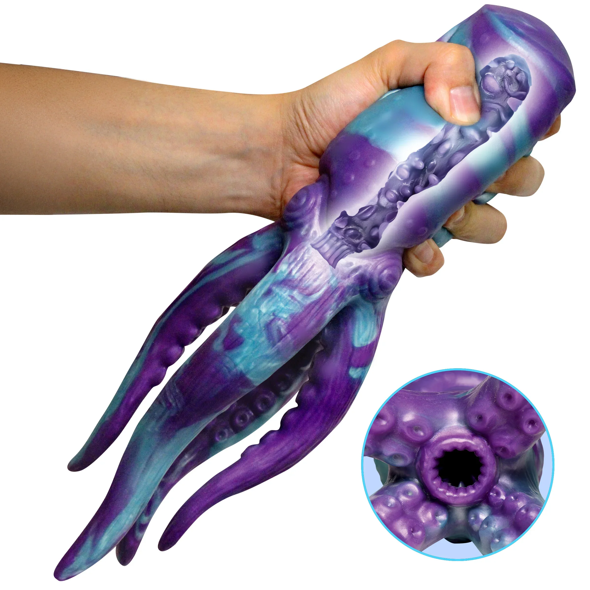 Tenta Stroke Silicone Stroker Masturbator by Creature Cocks - Image 2