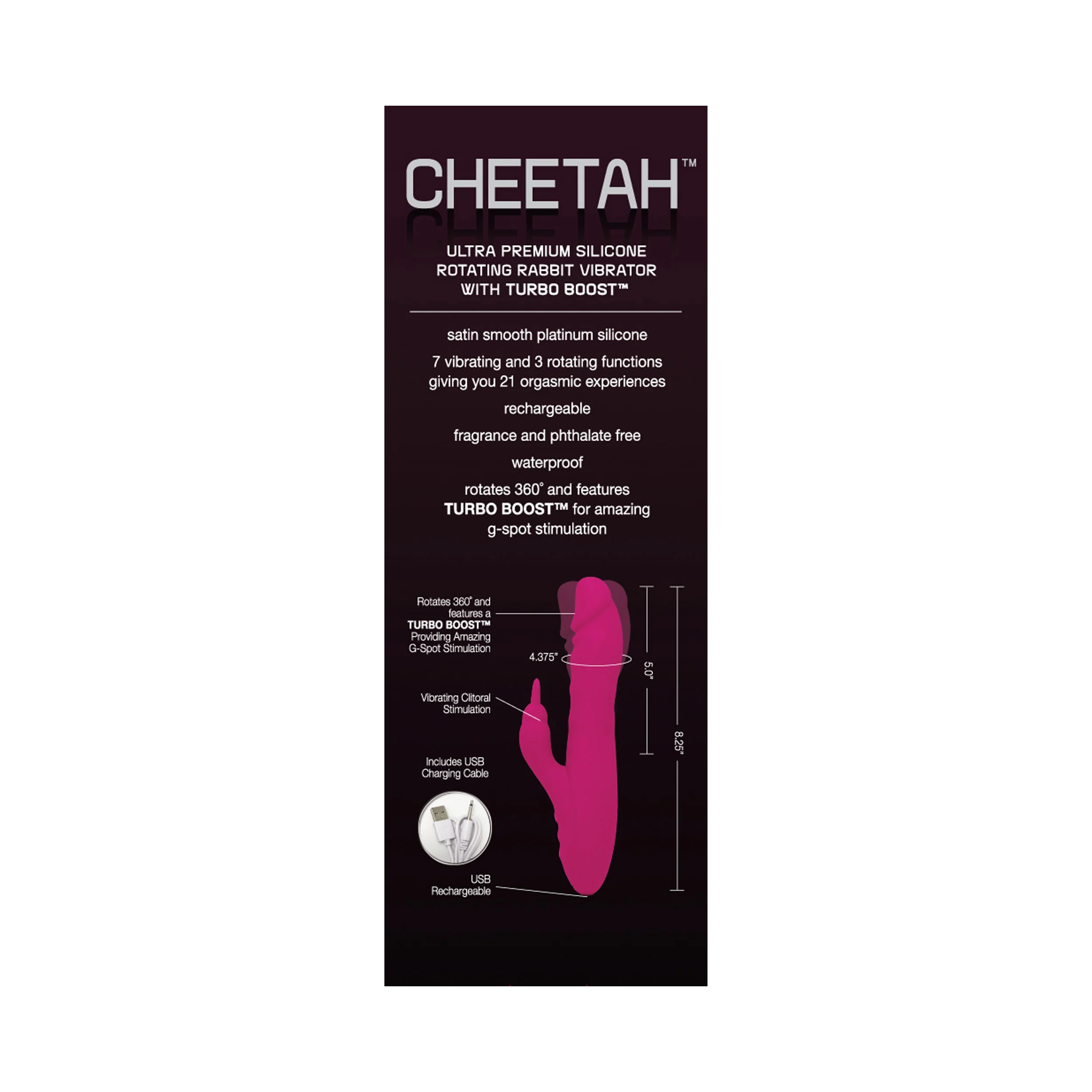 The Cheetah Super Rabbit - Pink - Image 3