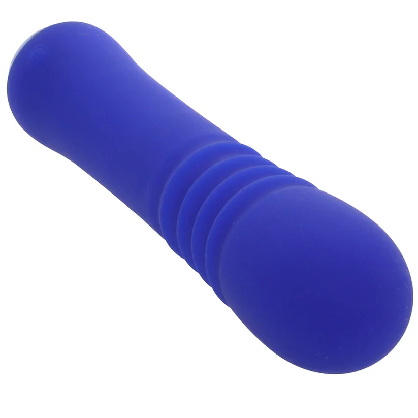 Thicc Blue Chubby Thrusting Wand Vibrator - Image 5