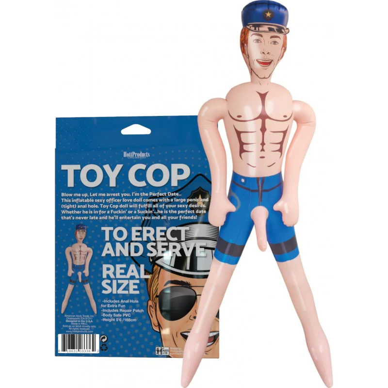 Toy Cop Blow Up Doll - Image 2