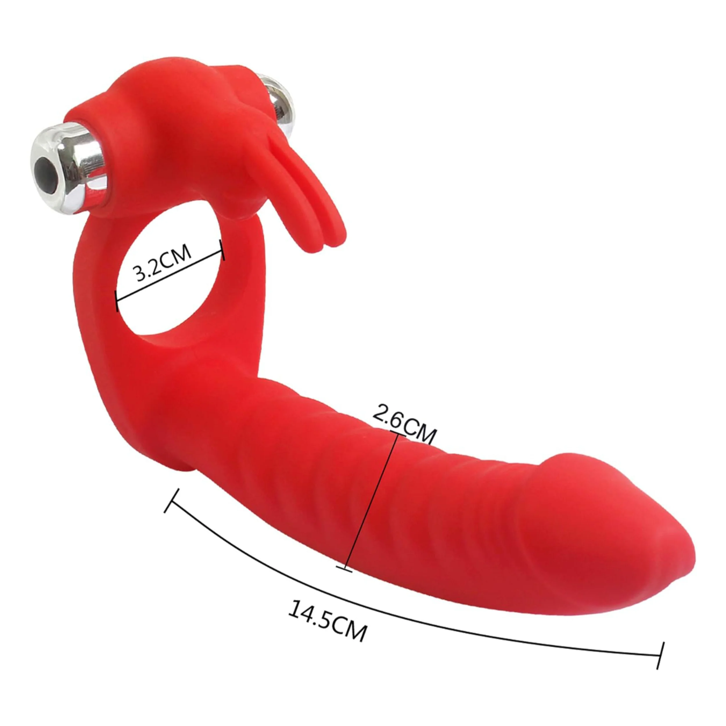 Trinity Fun Evil Teaser Double Penetration Cock Ring - Image 5