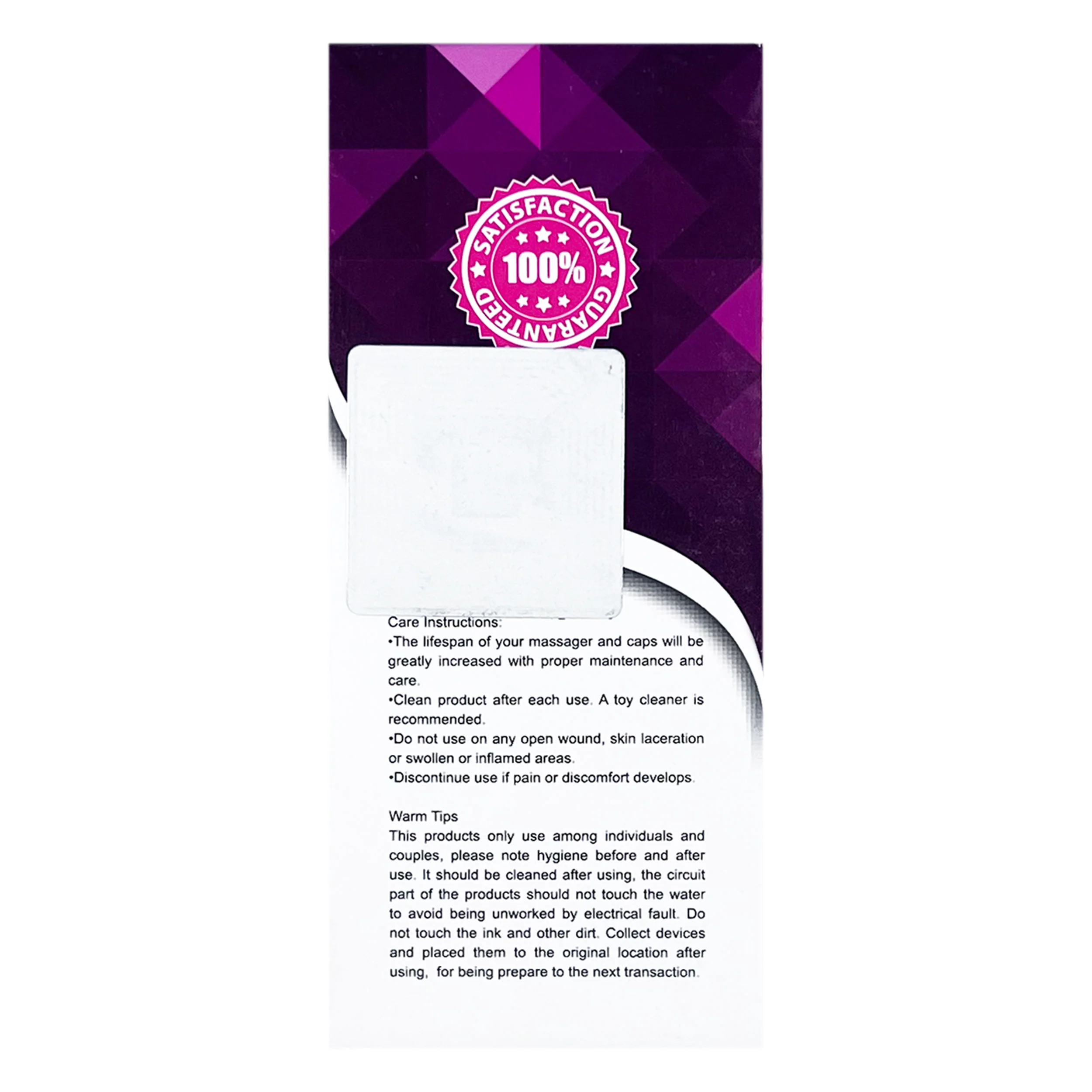 Triple Pleasure Wand Massager Vibrator Tip Accessory - Image 4