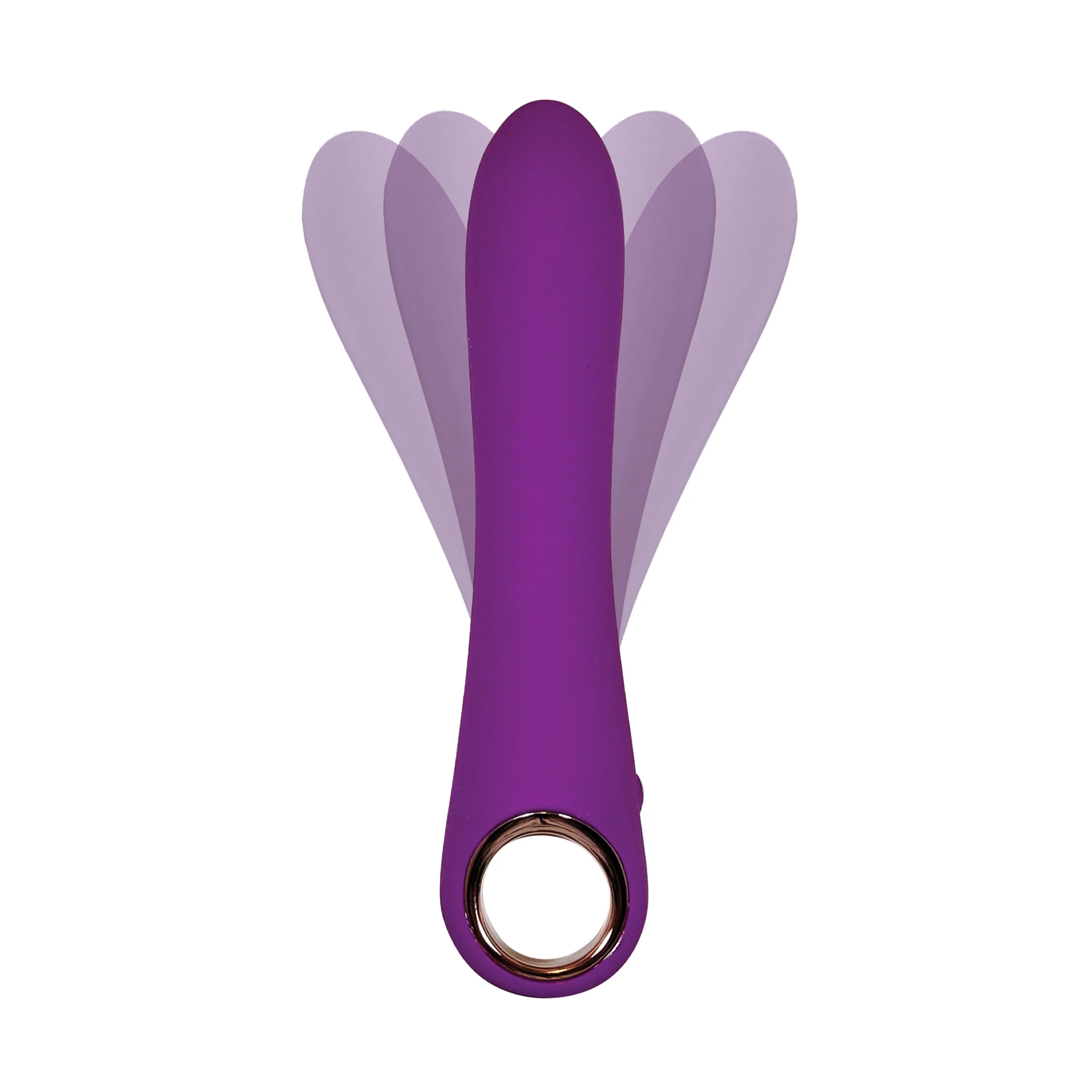 Ultra Flex Personal Massager Vibrator by Vibense in Purple - Image 2