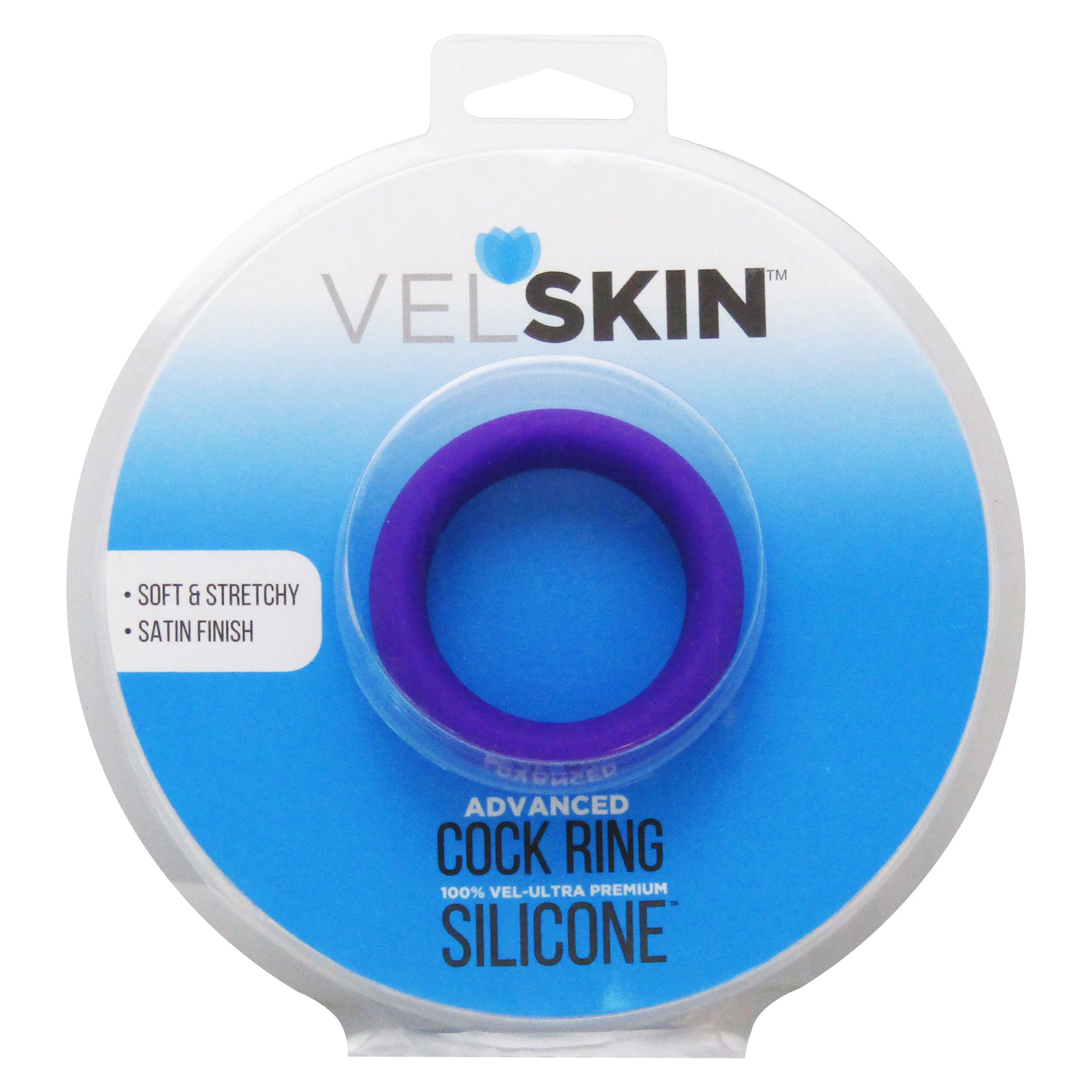 Velskin Advanced Purple Cock Ring - Image 2