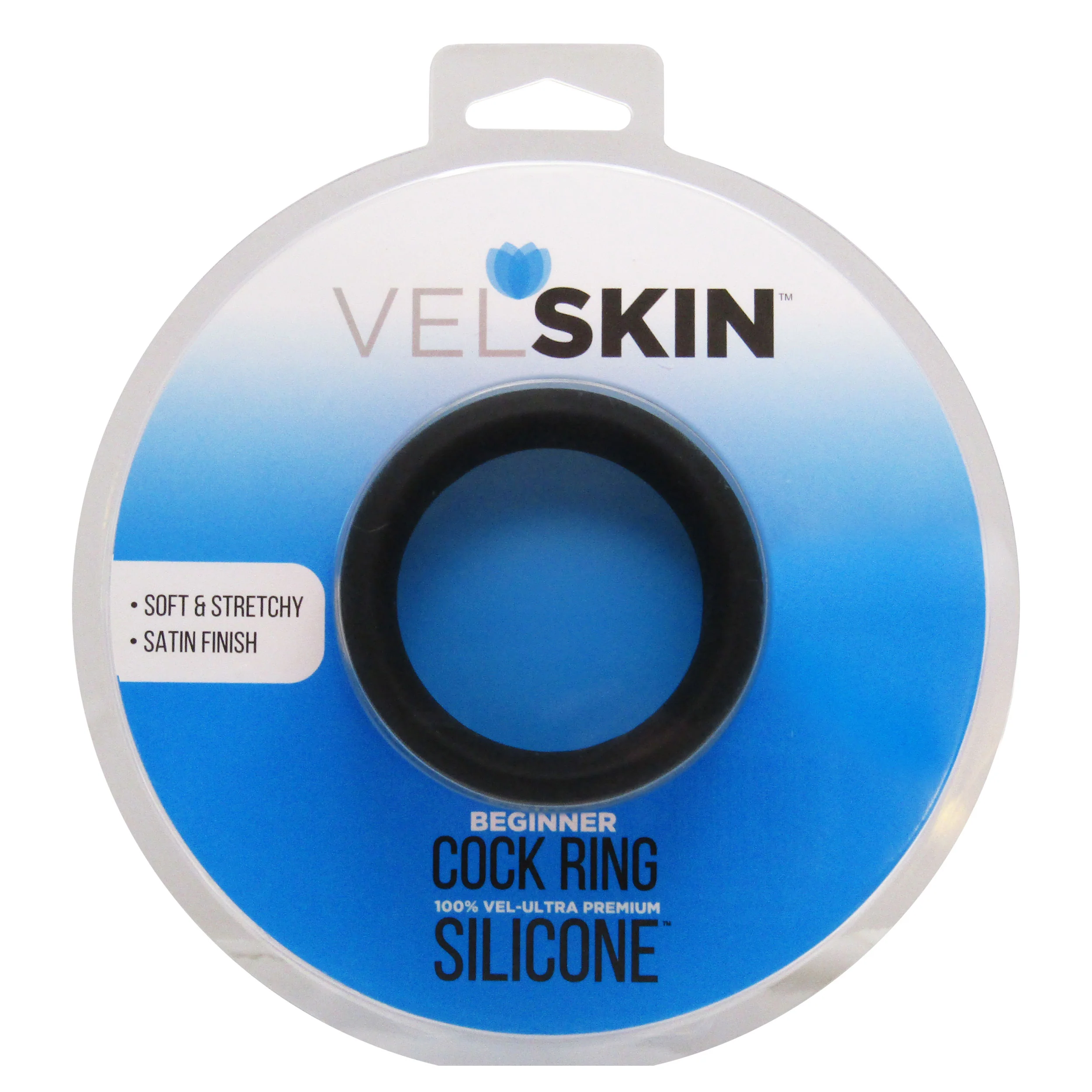 Velskin Beginner Black Cock Ring - Image 2