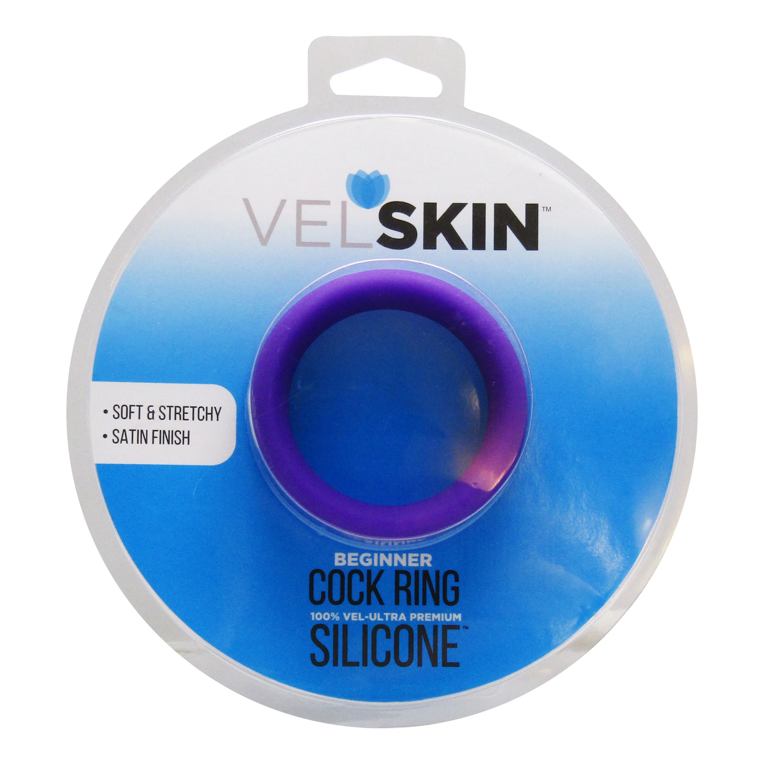 Velskin Beginner Purple Cock Ring - Image 2